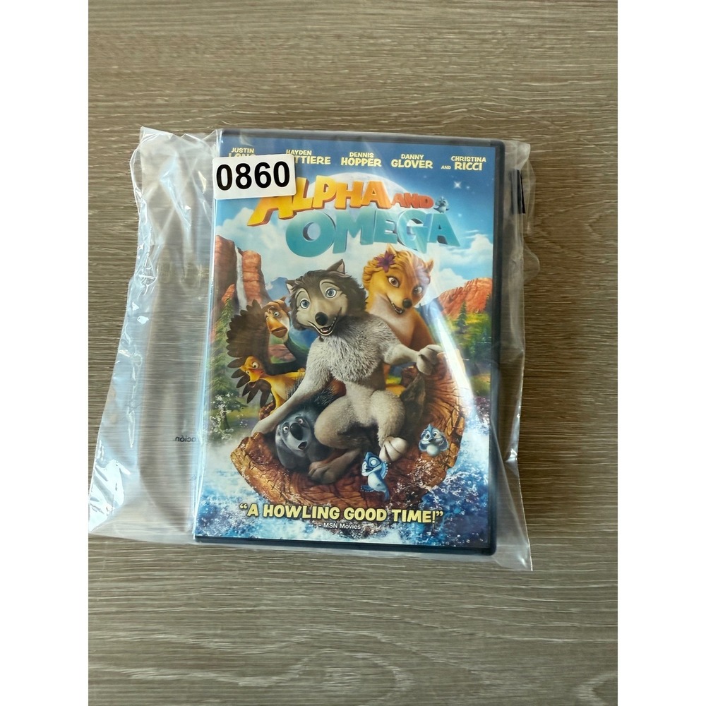 Alpha and Omega DVD + Ice Age Dawn of The Dinosaurs Movie Kids Animation